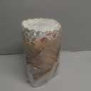 100pcs Extra Large Size Tulip Cupcake Liners for Baking Cups, Food Grade Parchment Paper Large Muffin Liners Holders, Greaseproof Cup cake Wrappers for Party, Christmas by Neyimqr (Natural)