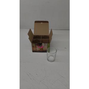 Glassware Set 4 Glasses 12.2 Oz