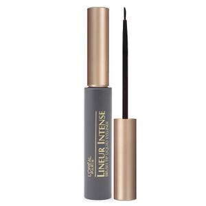 L'Oreal Paris Makeup Lineur Intense Brush Tip Liquid Eyeliner, Black, 0.24 fl oz.