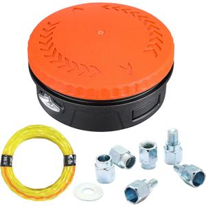 Quintillus H03 Weed Eater Head Universal Trimmer Head String Trimmer Head Bump Feed Weed Wacker Head Grass Trimmer Head Replacement for Weed Warrior, Echo, Husqvarna, Comes with .095 Trimmer Line