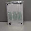 IBENZER Compatible with MacBook Pro 13 Inch Case M2 M1 2026 2025 2024 2023 2022 A2338 A2289 A2251 A2159 A1989 A1706 A1708, Hard Shell Case & Keyboard Cover for Mac Pro 13, Crystal Clear, T13CYCL+1A