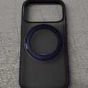 TORRAS 360 Magnetic Stand for iPhone 17 Pro Case, Ostand 3.0 [Fit for MagSafe][4X Mil-Grade Shockproof] Rotatable Kickstand Protective Cover, Camera Control Button, Translucent Deep Blue, O3 Fitness