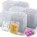 Thickened Wax Melt Molds Containers Clamshells Packaging for Wax Melts,Wax Tart Packaging for Enterprises or Households,Wax Seal Mold,Scentsy Wax Melts,Soy Wax,Wax Melt Warmer (30pcs)