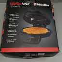 Mueller Heart 5 Waffle Maker, Norwegian Waffle Iron, Adjustable Browning Control & Nonstick, Cool Touch Handle, Easy to Clean, Small Kitchen Appliances