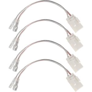 NuIth 72-6514 Car Speaker Wiring Harness Connector Adapter for Dodge Ram 2000-2020, Chrysler 2004-2017 Aftermarket Front Rear Door Speaker Harness Cable Plug 4 PCS