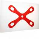 Mercer Culinary M18931 Board Buddyz, 12 Inch x 18 Inch, Red