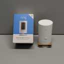 Ring Outdoor Cam (Stick Up Cam), Weather-resistant home or business security camera, outdoor ready, Live View, Color Night Vision, Two-Way Talk, motion alerts, Works with Alexa, White