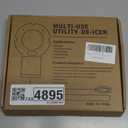 GUEOQTC 250 Watt Bird Bath DeIcer with Thermostat, Cast Aluminum Submersible Chicken Water Heater, Heated Bird Bath, Power Cord 9.8 Ft