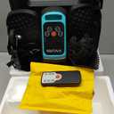 VIVURN-018 Under Desk Elliptical 12 Speed 5 Modes Mini Motorized Leg Exerciser While Sitting for Seniors As Seen on TV with Non-Slip Mat Quiet & Portable Electric Pedal Exerciser for Home and Office (Blue)