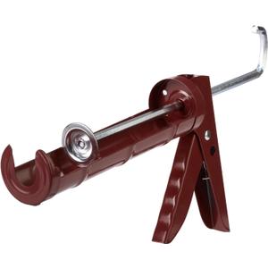 Bates- Caulking Silicone Gun, 10:1 Thrust Ratio, Hand Caulking Guns, No Drip (Brown)