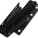 2 Pcs Tip Out Tray Hinges Scissor Standard Sink Hinges for Sink Front Drawer Bathroom Cabinet Organizer Kitchen Sink, with Nickel Plated Steel(Black) (2 Pcs, Black)