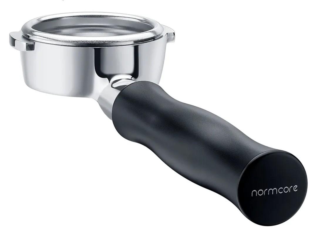 58mm Bottomless Portafilter, Naked Portafilter Fits E61, Flair 58, ECM, Rocket, Sanremo, Synesso, Slayer, VBM, Included 18g Basket, Black 58mm Bottomless Portafilter, Naked Portafilter Fits E61, Flair 58, ECM, Rocket, Sanremo, Synesso, Slayer, VBM, Included 18g Basket, Black