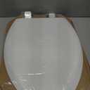 Mayfair NextStep2 Toilet Seat with Built-In Potty Training Seat, Slow-Close, Removable that will Never Loosen, Elongated, White