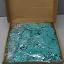 100PCS Artificial Flowers Foam Roses Fake Flowers Foam Flowers Artificial Flowers for DIY Wedding Bouquets Centerpieces Arrangements Party Baby Shower Home Decor(Teal Green)