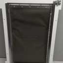MIAOTONG 3-Flap Steel Large Dog Door for Door with Metal Sliding Lock Panel