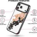 Bouvardia for iPhone 17 Pro Max Case, Cute Girly Design for Women, Shockproof & Aesthetic, Floral: Sakura