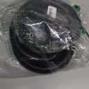 10 FT 1inch Split Wire Loom Tubing Wire Conduit, Flexible Wire Covers Cord Protectors, Cord Protectors from Pets, Black (1"-10ft)