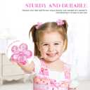 2 x 12 PCS Hair Balls for Girls, Colorful Bubble Ponytail Holders for Toddlers, Gentle No-Slip Hair Ties for Fine or Thick Hair