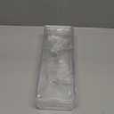 Tatuo 1 Pcs Cable Organizer Box with Wire Ties, Plastic Cord Storage Box with Lid, Electronics Organizer for Home Office Desk Organizers and Accessories (Clear)