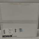 Kohler PureWash M250 Manual Elongated Bidet Toilet Seat, White, Quiet-Close Lid Prevents Slamming, Cool Water, Easy Installation with Quick-Release Hinges, Adjustable Spray Position & Pressure
