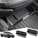 Cybertruck Under Seat Storage Box Compatible with Tesla Cybertruck 2024 2025, Front Under Seat Cybertruck Organizer with Non-Slip Mat Cybertruck accessories, 2PCS