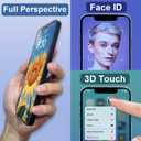 Brinonac for iPhone 12 Mini Screen Replacement Kit - 5.4 inch Full HD LCD Display, Touch Digitizer Assembly Set with Repair Tools and Tempered Glass Protector