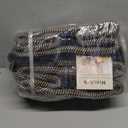 MiniArk Small Basket for Organizing | Cube Shelf Closet Storage Baskets | 9.79.77.1 | Woven Rope Gift Basket | Nursery | Round 3 Packs Black Brown