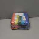 Bath Rugs for Bathroom Rainbow Bathroom Rugs Colorful Microfiber Plush Bath Mat Soft and Absorbent Bath Carpet Non-Slip Backing 20"x32" (1'8" x 2'8" (Rectangular))