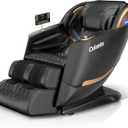 Culanta Massage Chair Full Body, Zero Gravity SL-Track Shiatsu Massage Recliner Chair with Body Scan, Airbags, Foot Rollers, Deep Yoga Stretch, Heating (U1-Black)