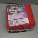 Red Bathroom Rug Set 3‑Piece, 20-30,15-23 & 20-20 U inch Festive Holiday Bathroom Decor, Non‑Slip Washable Absorbent Mats for Spacious Bathrooms