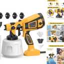 Electric HVLP Paint Sprayer with Dust Blowing Feature - Easy to Clean