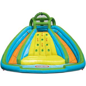 Little Tikes Rocky Mountain River Race Inflatable Slide Bouncer, 161" L x 169" W x 103" H/Weight: 50.00 lbs., Multicolor, 161.00''L x 169.00''W x 103.00''H --- Weight: 50.00lbs.