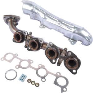 Right Side Exhaust Manifold w/Gasket Kit Replacement for Toyota Tundra 00-04 Sequoia 01-04 V8 4.7L17104-50151 674-683
