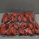 24 Pcs Christmas Velvet Magnolia Flowers Large Artificial Poinsettia Flower Picks 8'' Christmas Glitter Magnolia Floral Picks Stems for Xmas Tree Party Wedding Wreath Decoration (Burgundy)