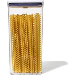 OXO Good Grips POP Container - Rectangle Tall 3.7 Qt, transparent (3.7 Qt - Rectangle - Cereal)