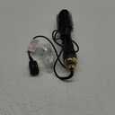 Dual Voltage(100~250V) Hair Dryer Brush with European Plug Adapter for International Travel, Europe Travel Essentials for Women (Large Size, Black)