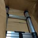 14.5FT Portable Aluminum Telescoping RV Ladder | Compatible with Lippert On-The-Go Receiver, 350lbs Capacity