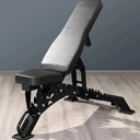 Commercial Grade Adjustable Weight Bench Press, Black, 46.2x17.3x9.4 inch