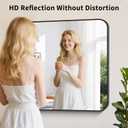 Koonmi Bathroom Wall Mirror,24x42 Inch Large Vanity Mirror for Over Sink