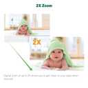 LeapFrog LF2415 Baby Monitor, 5 IPS LCD Screen, 1000ft Range, Night Vision, Soothing Lullabies, NightLight, 2-Way Audio, Temperature Sensor, SecureTransmission No WiFi