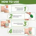 40 Pads Original Herbal Knee Patches,Powerful Temporary Pain Relief - Adhesive Heat Patches for Knee Support and Muscle Pain Relief, Made with Natural Herbs for Knee