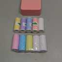 Sticker Printer, Portable Thermal Printer, Mini Printer with 10 Rolls Printing Paper, Sticker Printer Machine, Print Pods, for Photos, Journals, DIY, Compatible with Android & iOS