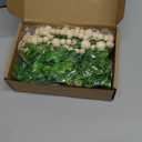 Hanging Eucalyptus Boho Wall Decor Large Boho Bedroom Wall Hanging Wooden Bead Garland Artificial Eucalyptus Natural Greenery Decoration, 36 x 36 Inch