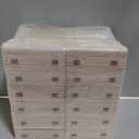24 Pack Unfinished Wood Box with Lid Crafts 8.3 x 6 x 2.7 Inches Wooden Box for DIY Arts Project