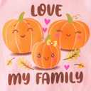 The Children's Place Unisex-Baby and Toddler All Holidays,Birthdays Long Sleeve Graphic T-Shirts,2 Pack (Love My Family/Cutest Pumpkin)
