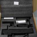 Smart Fingerprint Door Lock for Front Door  Keyless Entry Deadbolt with Handle Set, Digital Keypad, App Control, Auto Lock, Easy Install, Matte Black