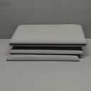 4 Pack Wall Padding for Playroom Peel and Stick Headboard 15.75" x 7.87" x 1.18" 3D Anti Collision Upholstered Wall Panels Self Adhesive Headboard Panel for Protection (Light Gray)