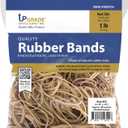 Upgrade Office Supply Rubber Bands, Office Supplies, Size #33 (3-1/2 in x 1/8 in), 600 Bands, 1 lb Bag, USA
