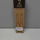 Cooking Spoon for Nonstick Cookwares, Great for Cooking and Serving Sturdy BPA-Free Matte Silicone, Wood Handle Spoon for Mixing, Scoop, and Scrape (Black & Grey, 11.4 inch)