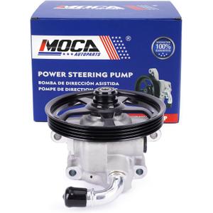 MOCA Power Steering Pump with Pulley fits 2009-2012 for Ford Flex 3.5L, 2010-2012 Taurus 3.5L, 2009-2012 for Lincoln MKS 3.7L, 2010-2012 MKT 3.7L